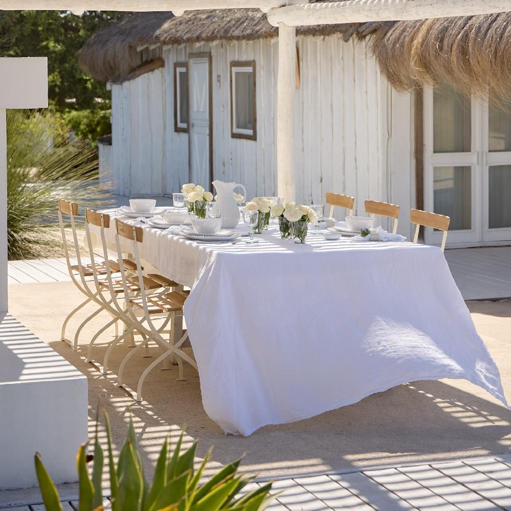 costa nova Table Cloth 100% Linen Maria