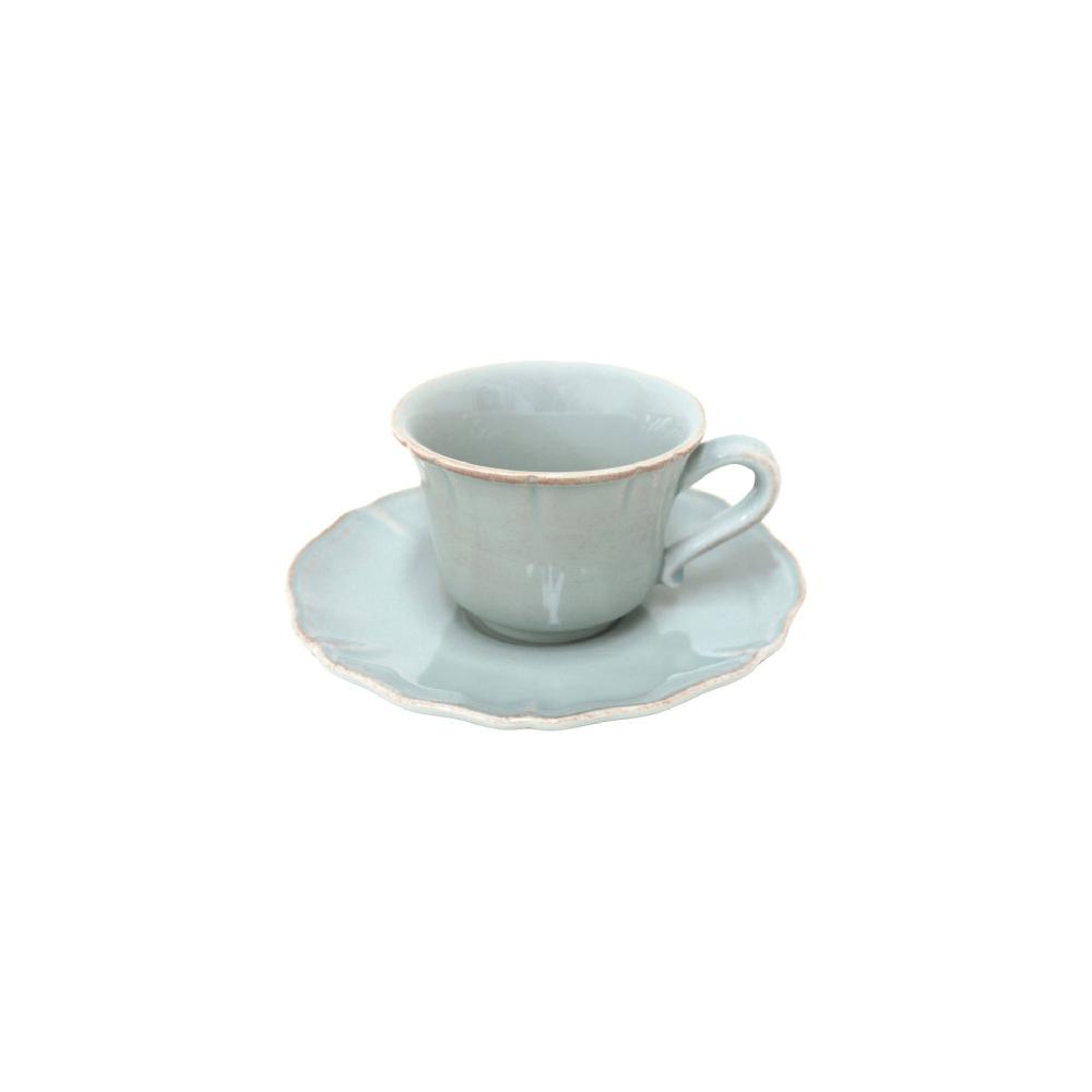 costa nova Tea Cup and Saucer Alentejo