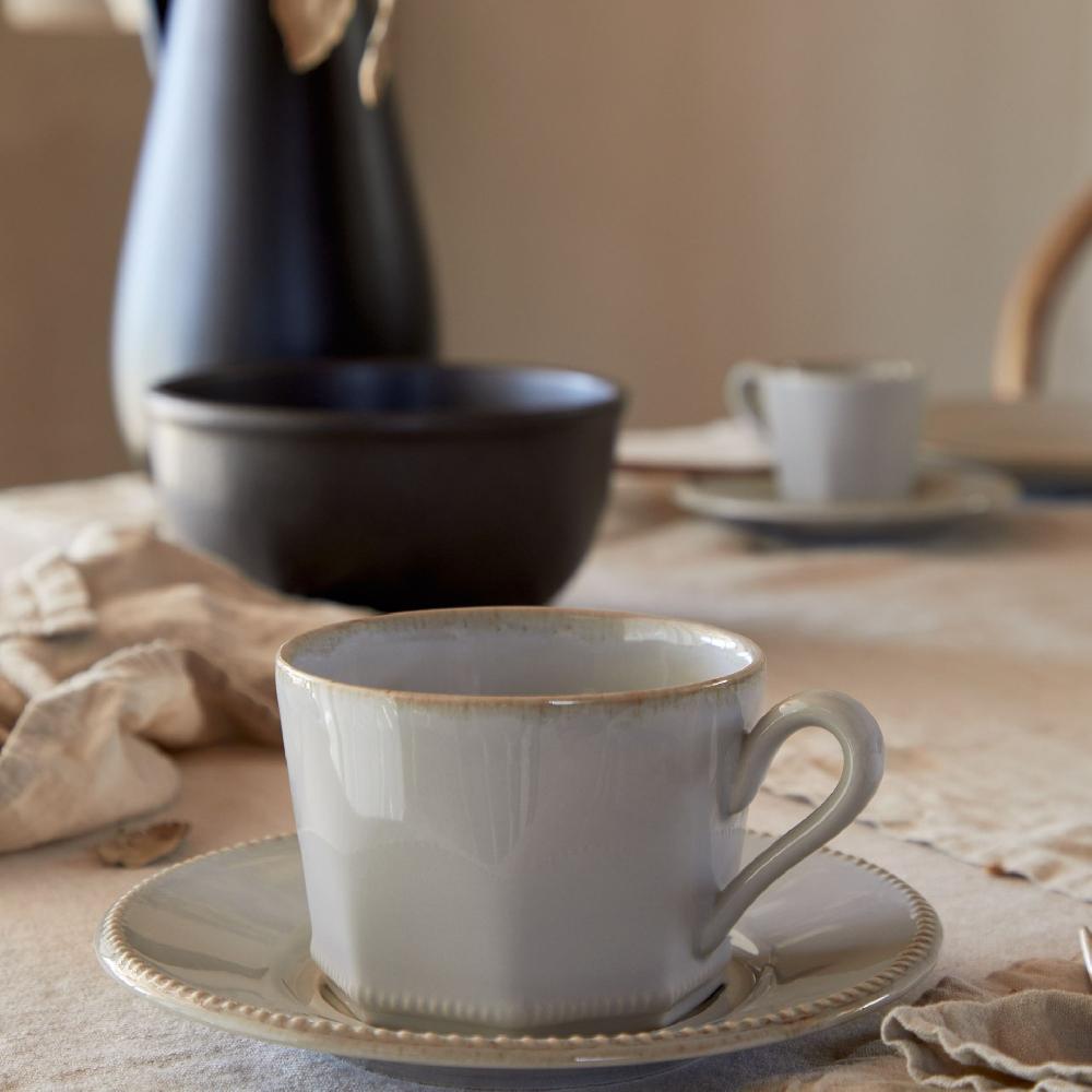 costa nova Tea Cup and Saucer Luzia