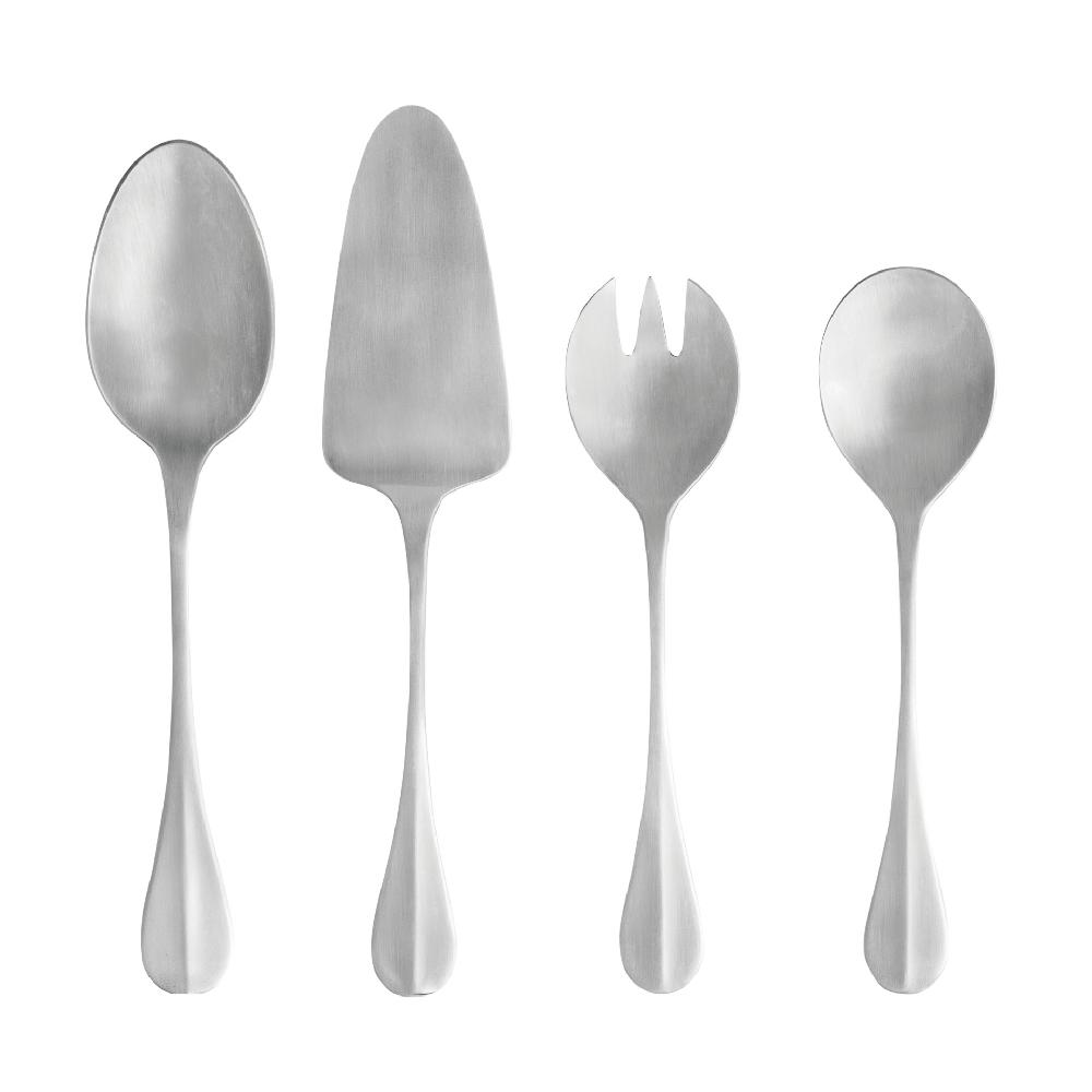 costa nova Flatware Hostesss Serving 4 Pieces Set Nau