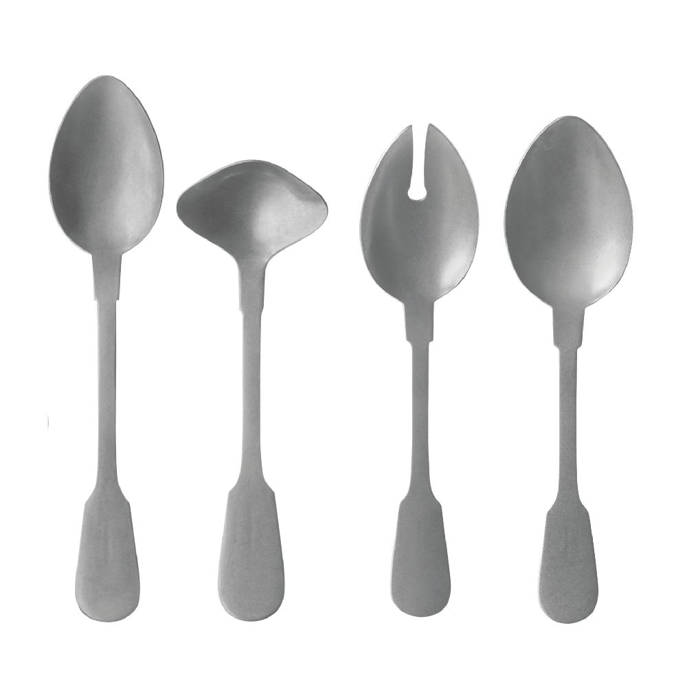costa nova Flatware Hostesss Serving 4 Pieces Set Saga