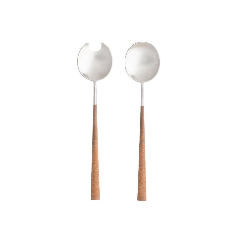 costa nova Flatware Salad Serving 2 Pieces Set Mito