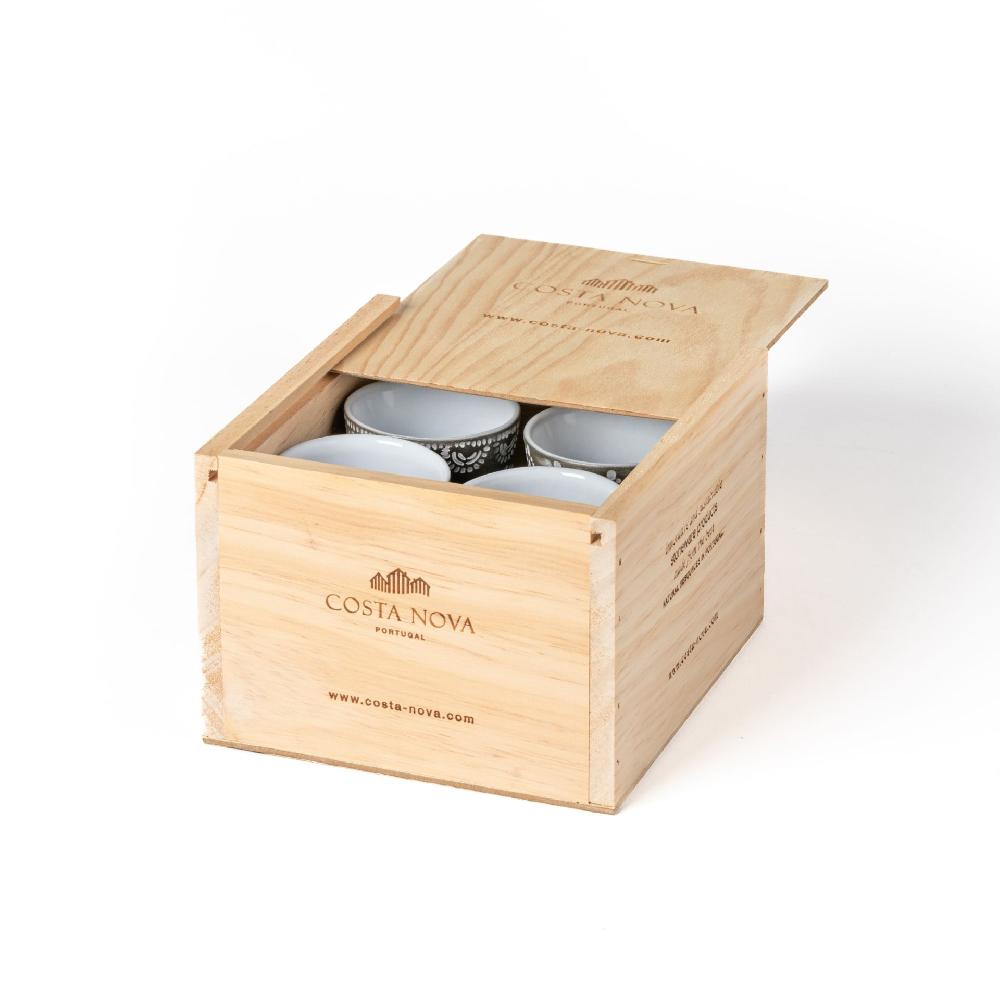 Costa Nova Gift Box 8 Espresso Cups Grespresso Ecogres
