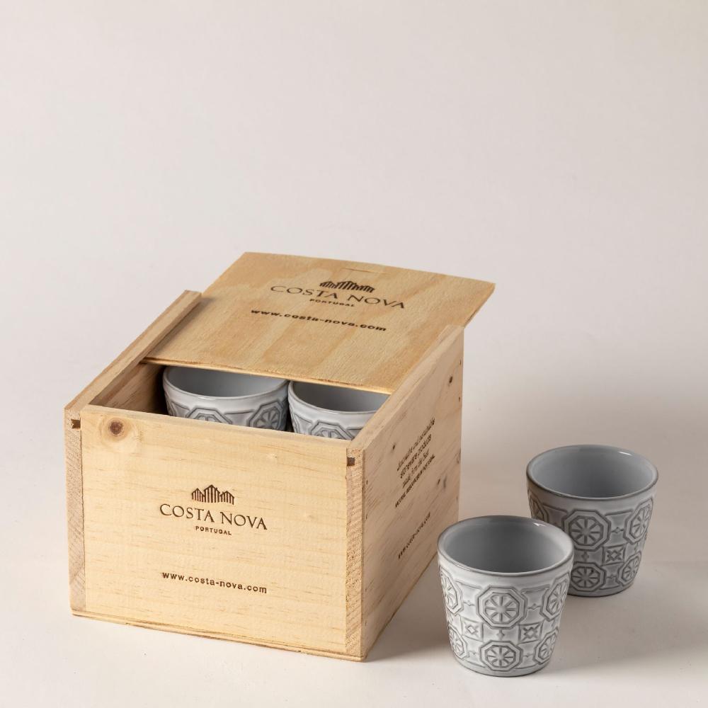 costa nova Gift Box 8 Espresso Cups Grespresso Ecogres (World Of Coffee)