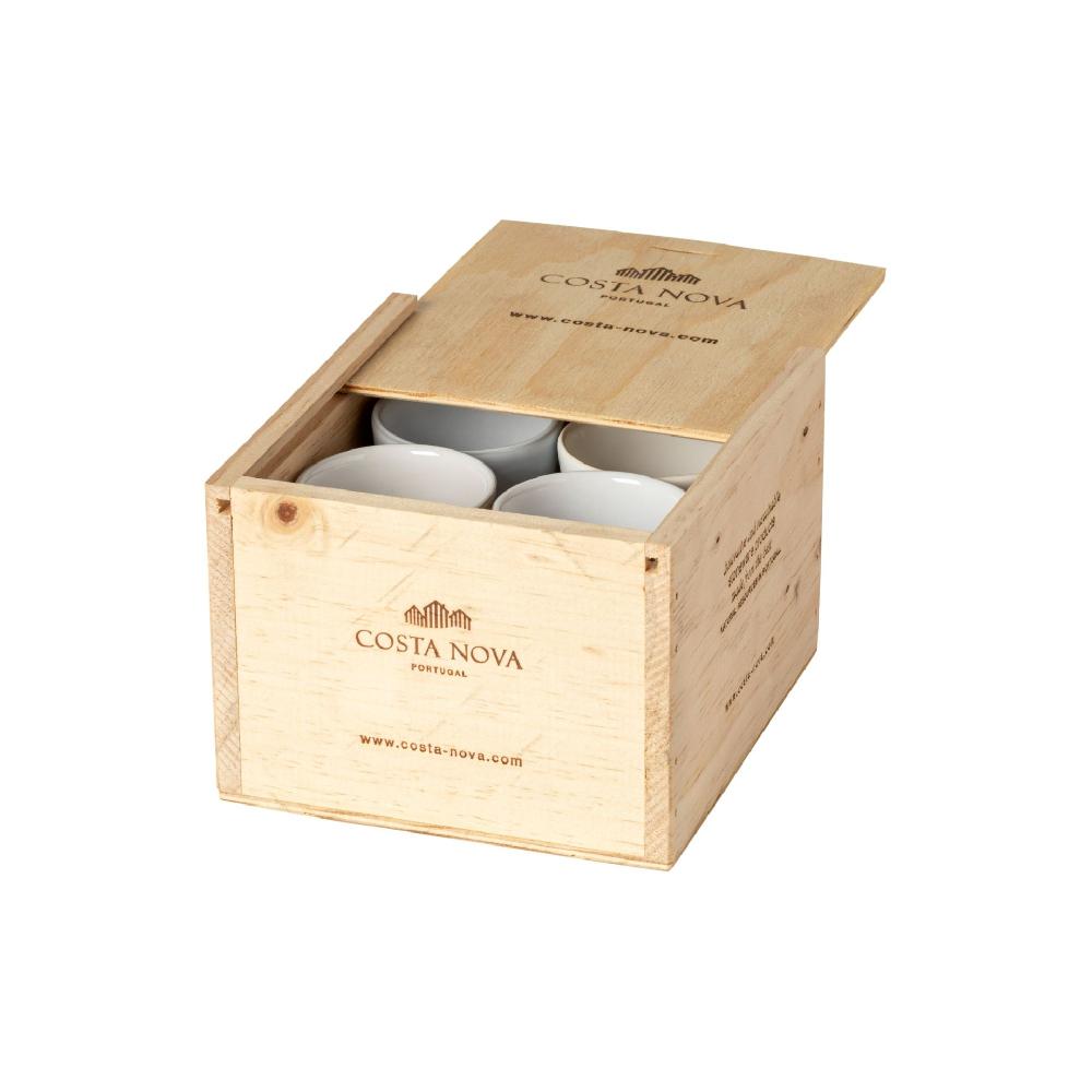Costa Nova Gift Box 8 Espresso Cups Grespresso Nature