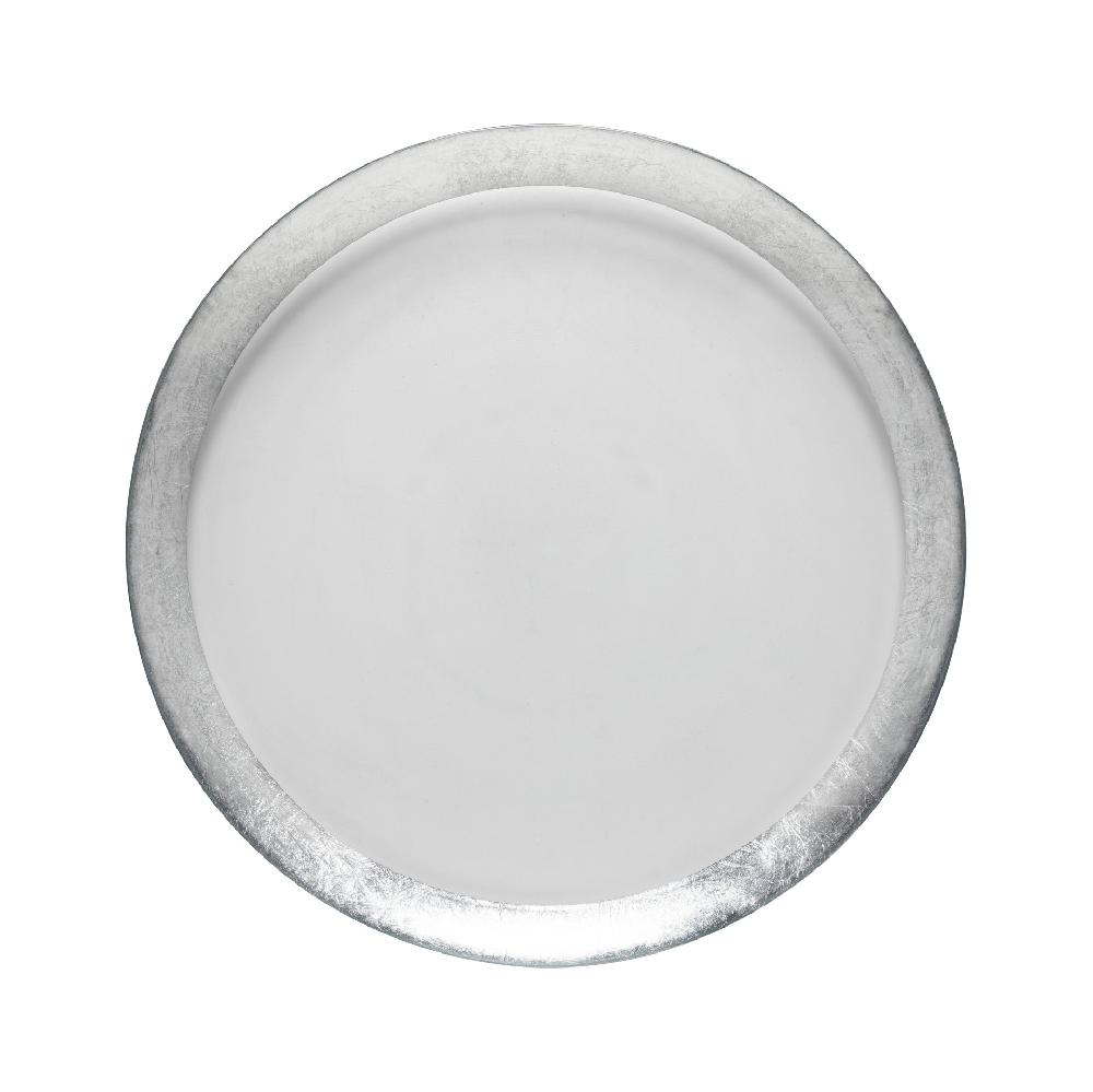 costa nova Glass Band Charger plate Camilla by Casafina