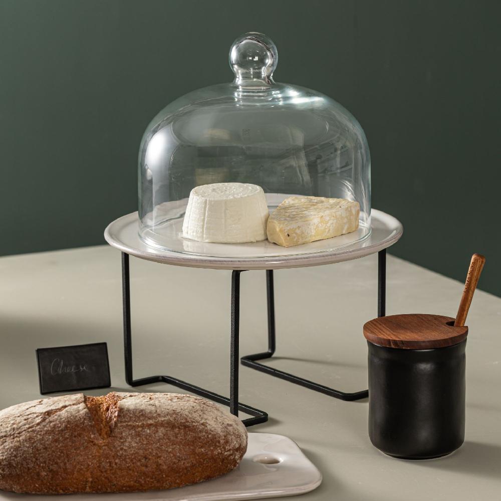 Costa Nova Honey Jar With Wood Lid And Scoop Boutique