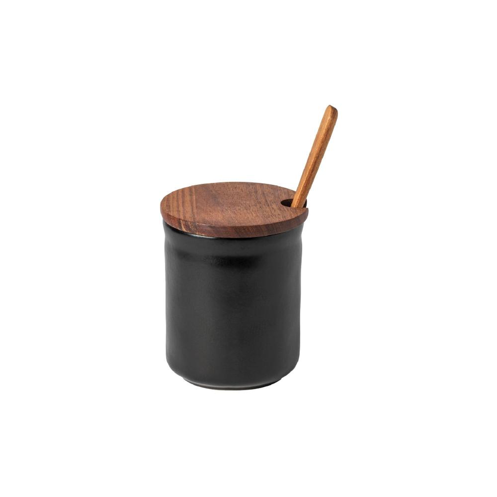 costa nova Honey Jar with Wood Lid and Scoop Boutique
