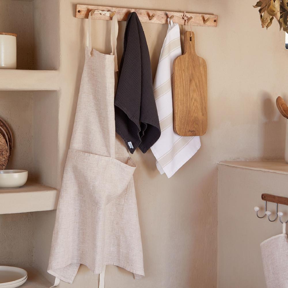 Costa Nova Kitchen Apron 100% Linen Carmela Casafina By COSTA NOVA