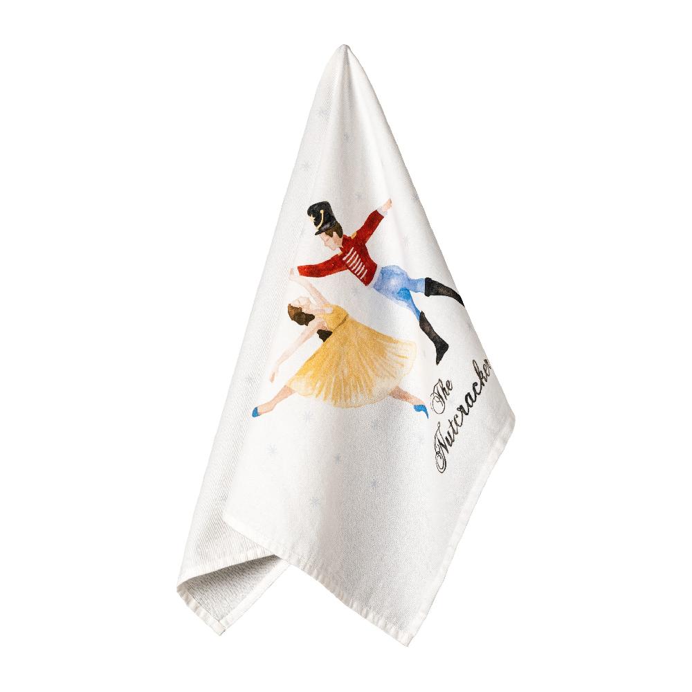 Costa Nova Kitchen Towel 100% Cotton The Nutcracker Casafina By COSTA NOVA