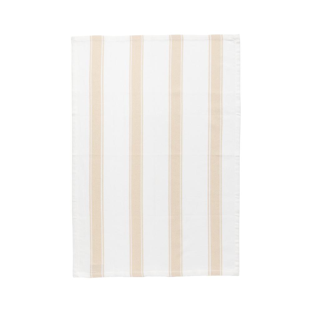 Costa Nova Kitchen Towel Herringbone Stripes 100% Cotton Alessa By Casafina
