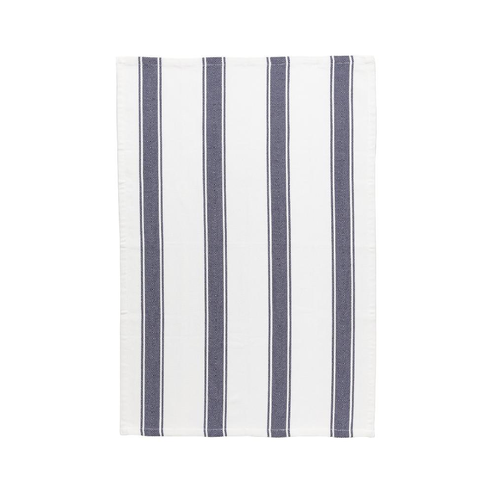 Costa Nova Kitchen Towel Herringbone Stripes 100% Cotton Alessa By Casafina