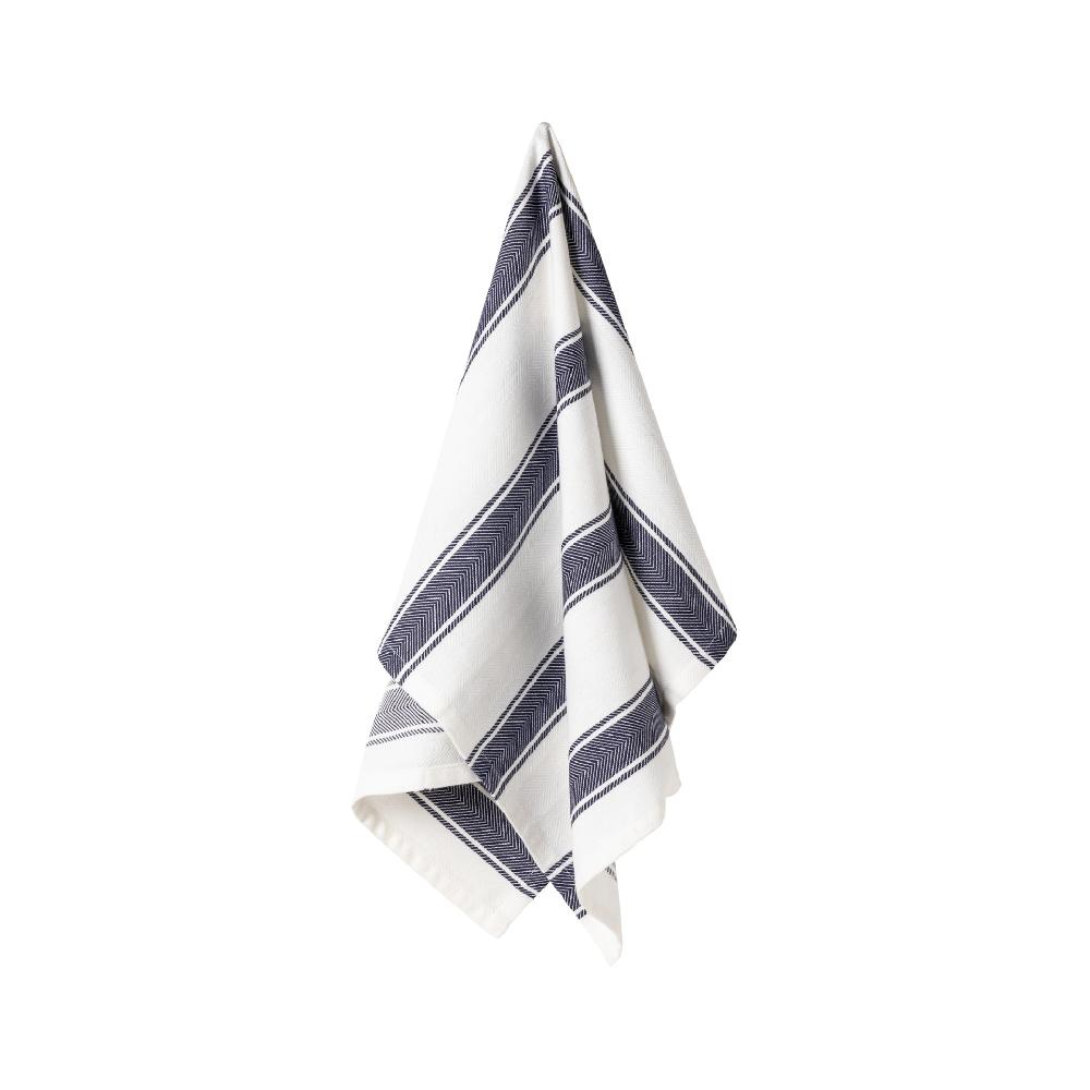 costa nova Kitchen Towel Herringbone Stripes 100% Cotton Alessa by Casafina