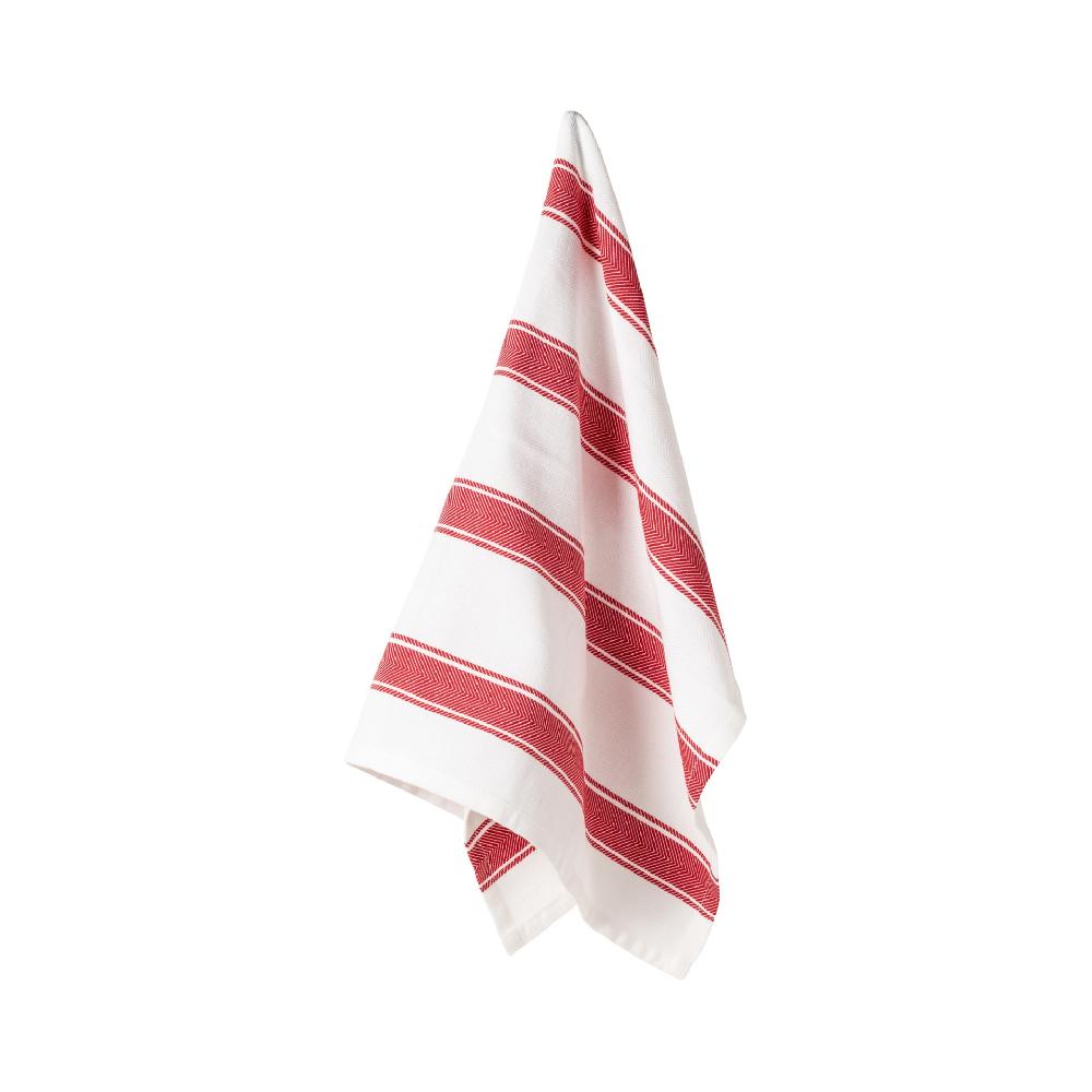 costa nova Kitchen Towel Herringbone Stripes 100% Cotton Alessa by Casafina