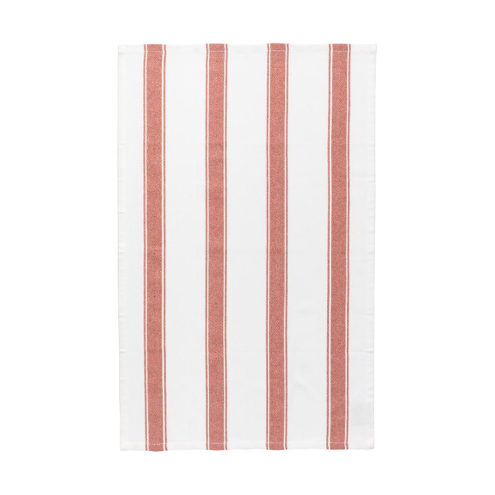 Costa Nova Kitchen Towel Herringbone Stripes 100% Cotton Alessa By Casafina