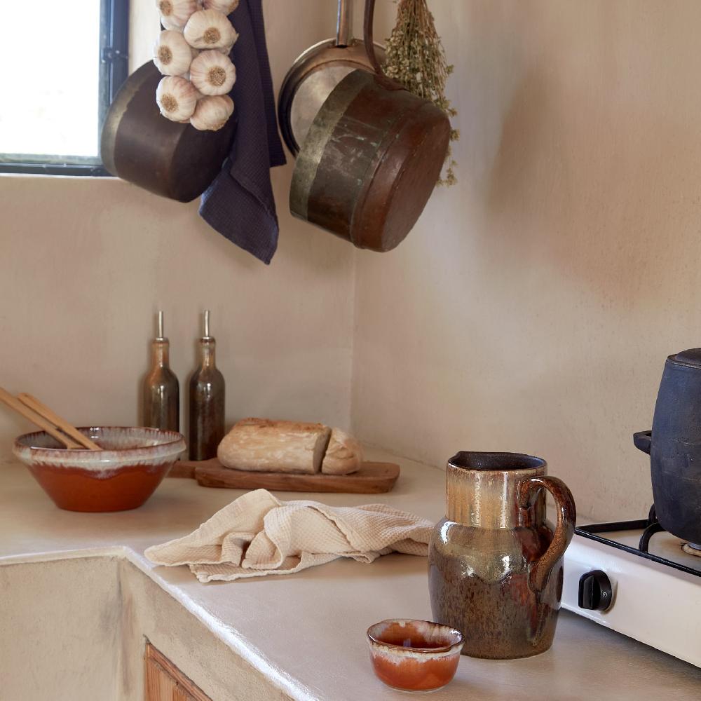 Costa Nova Kitchen Towel Micro Waffle Kitchen Towels - Osteria Casafina By COSTA NOVA