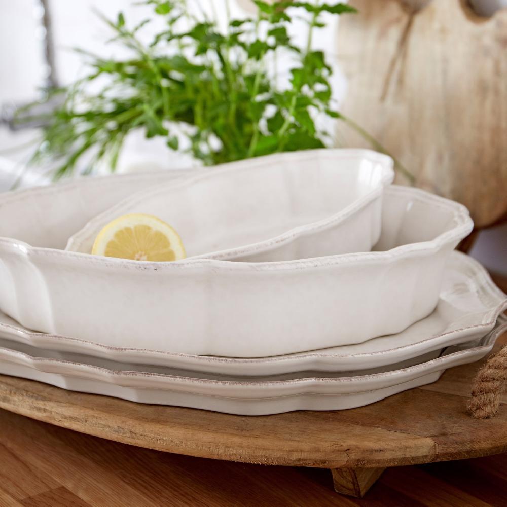 Costa Nova Large Oval Baker Impressions Casafina By COSTA NOVA