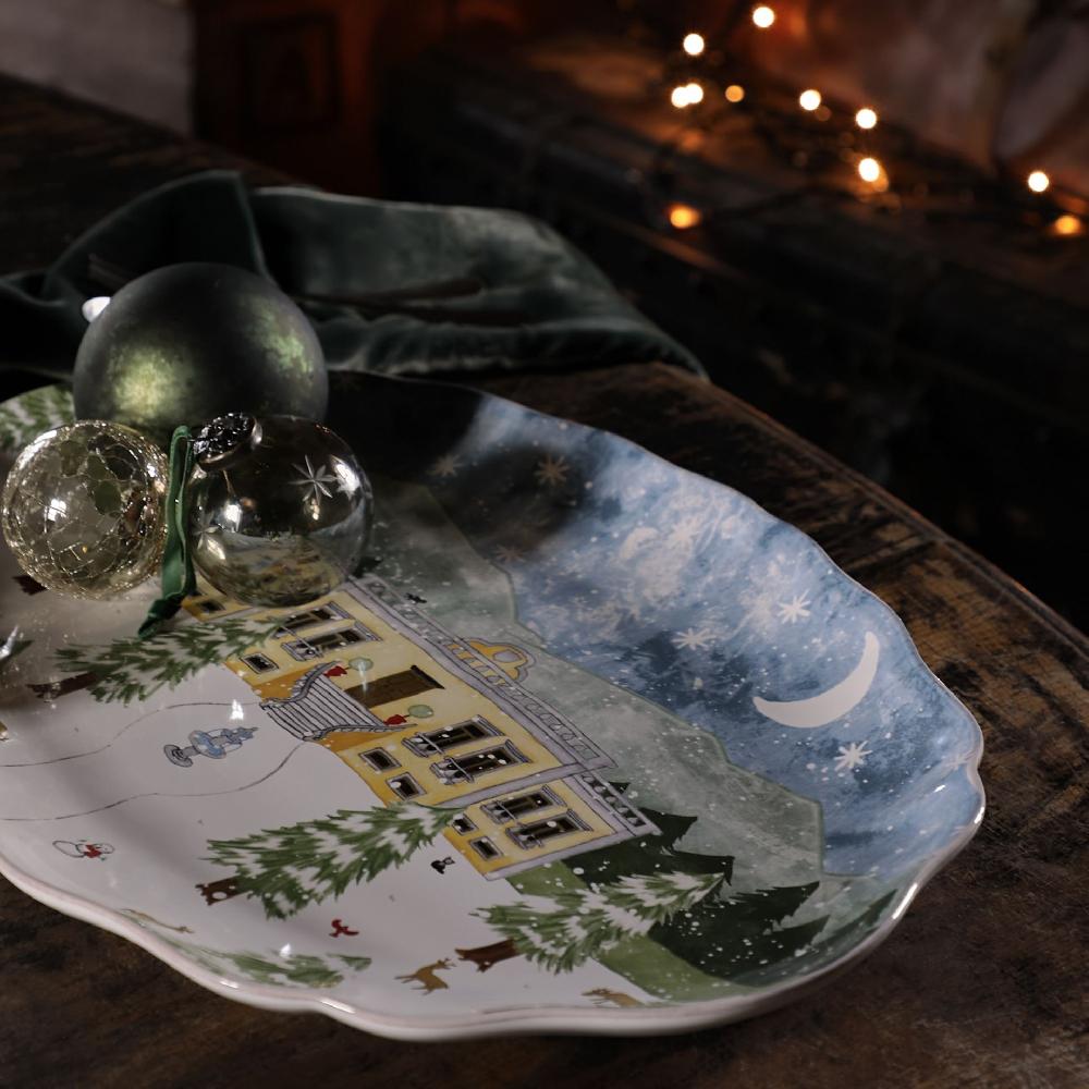 Costa Nova Large Oval Platter 50 The Nutcracker Casafina By COSTA NOVA