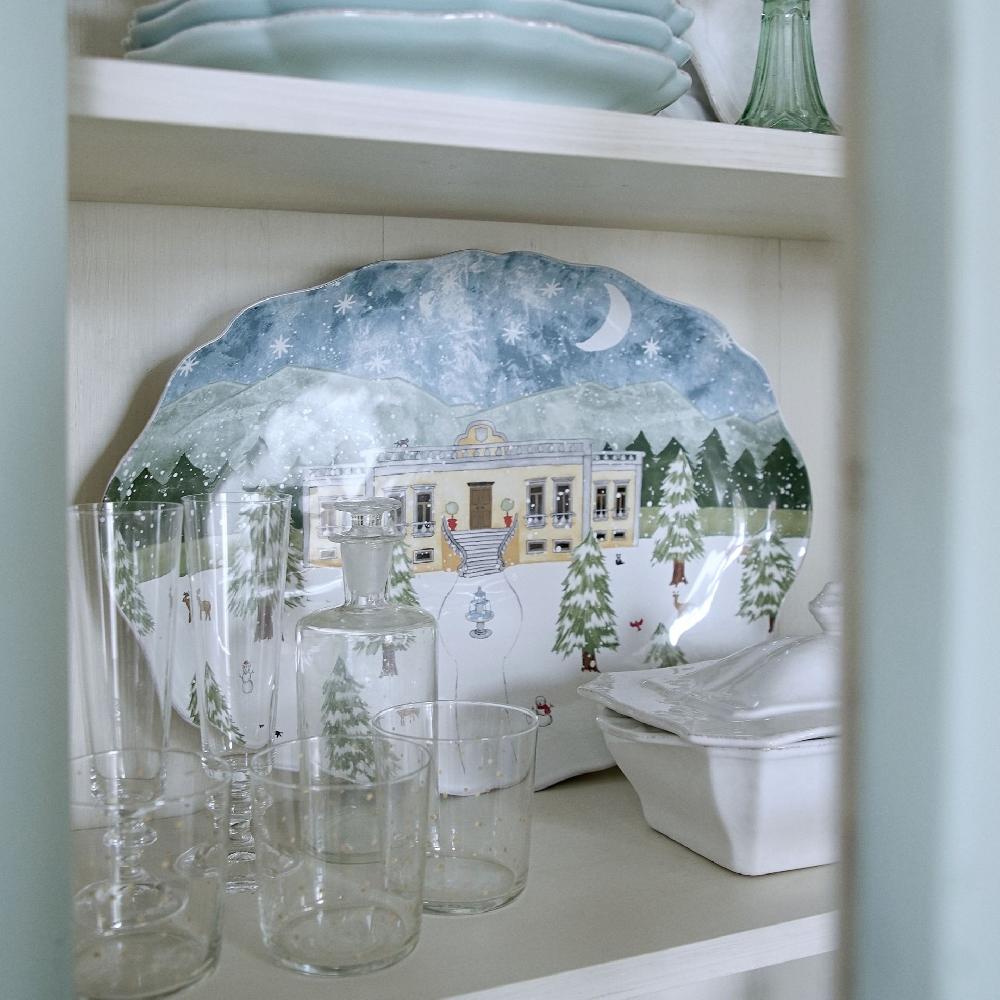 Costa Nova Large Oval Platter 50 The Nutcracker Casafina By COSTA NOVA