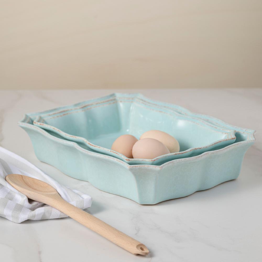 Costa Nova Large Rectangular Baker Impressions Casafina By COSTA NOVA