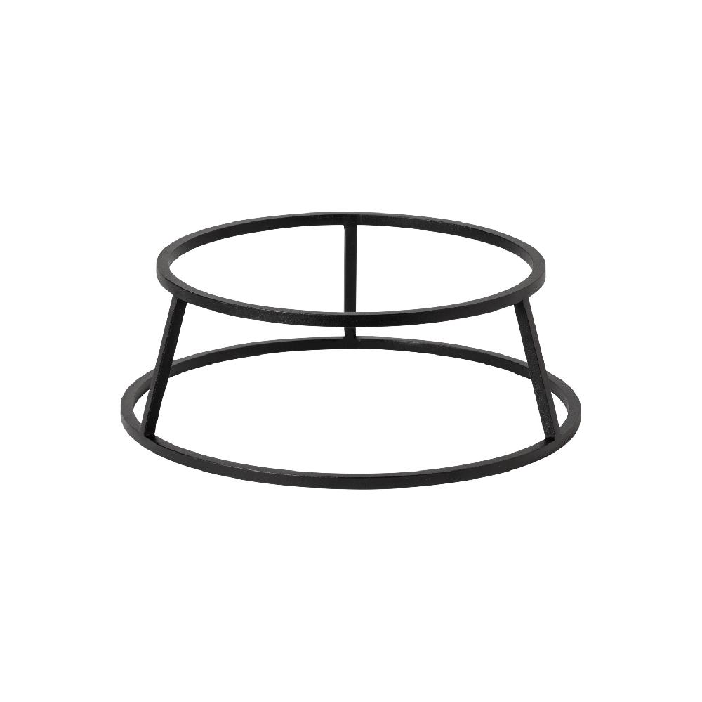 costa nova Low Metallic Round Riser Stacked Organic