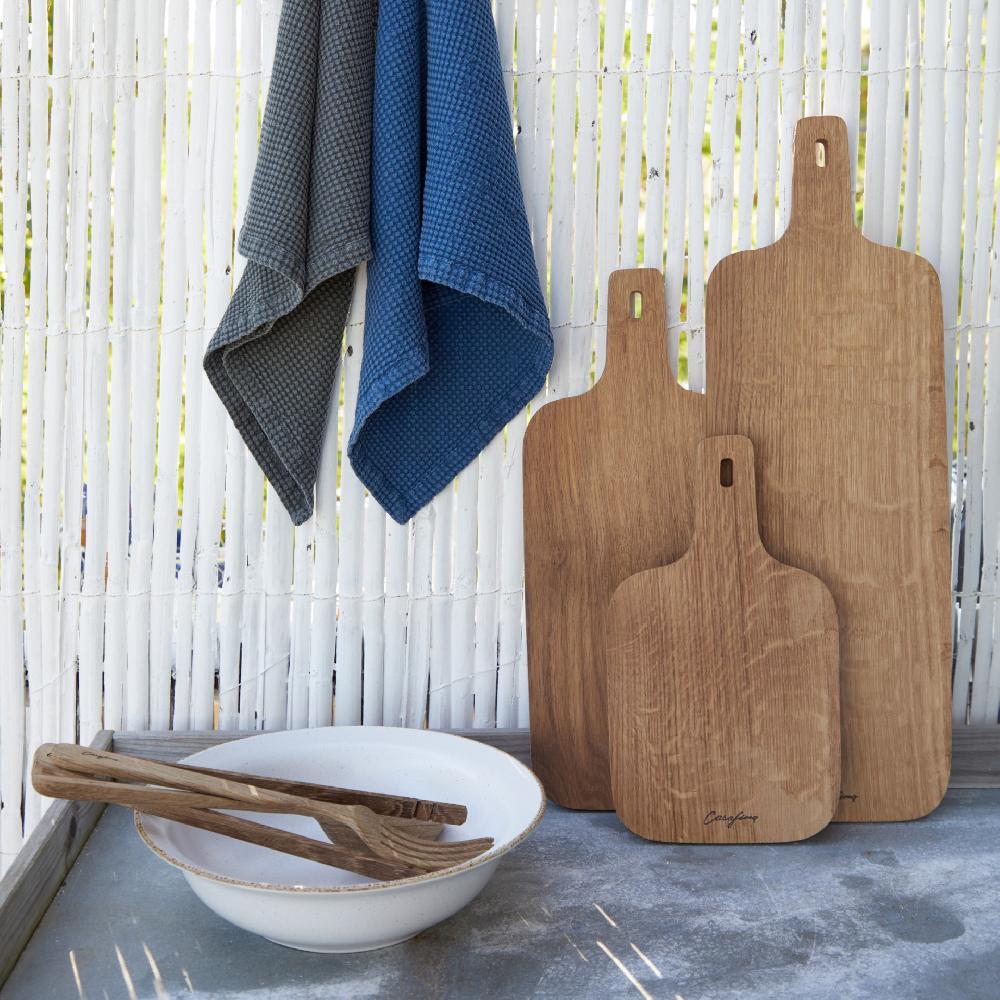 Costa Nova Mid Size Oak Wood Cutting / Serving Board Oak Wood Boards By Casafina