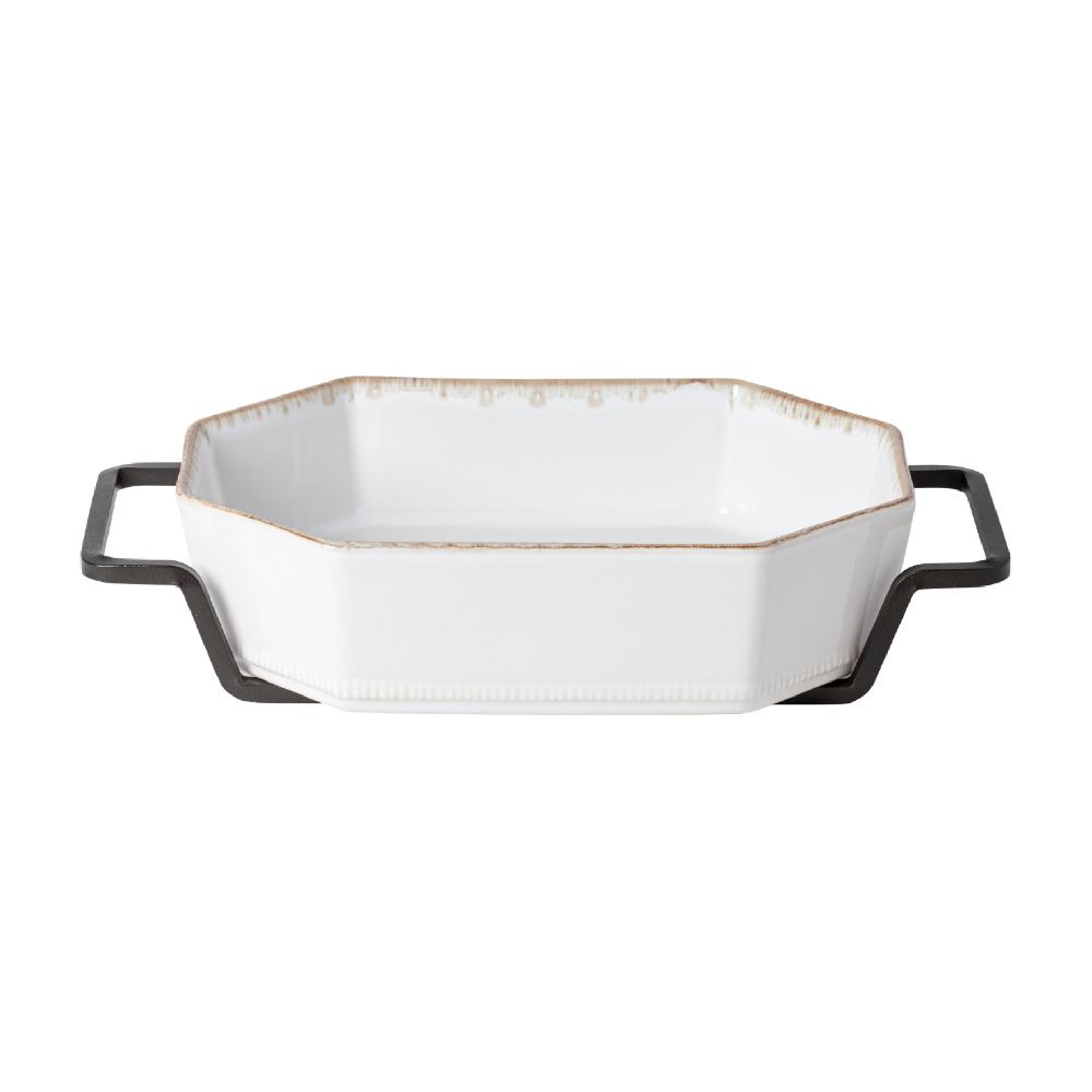 Costa Nova Octagonal Baker With Metallic Holder Luzia
