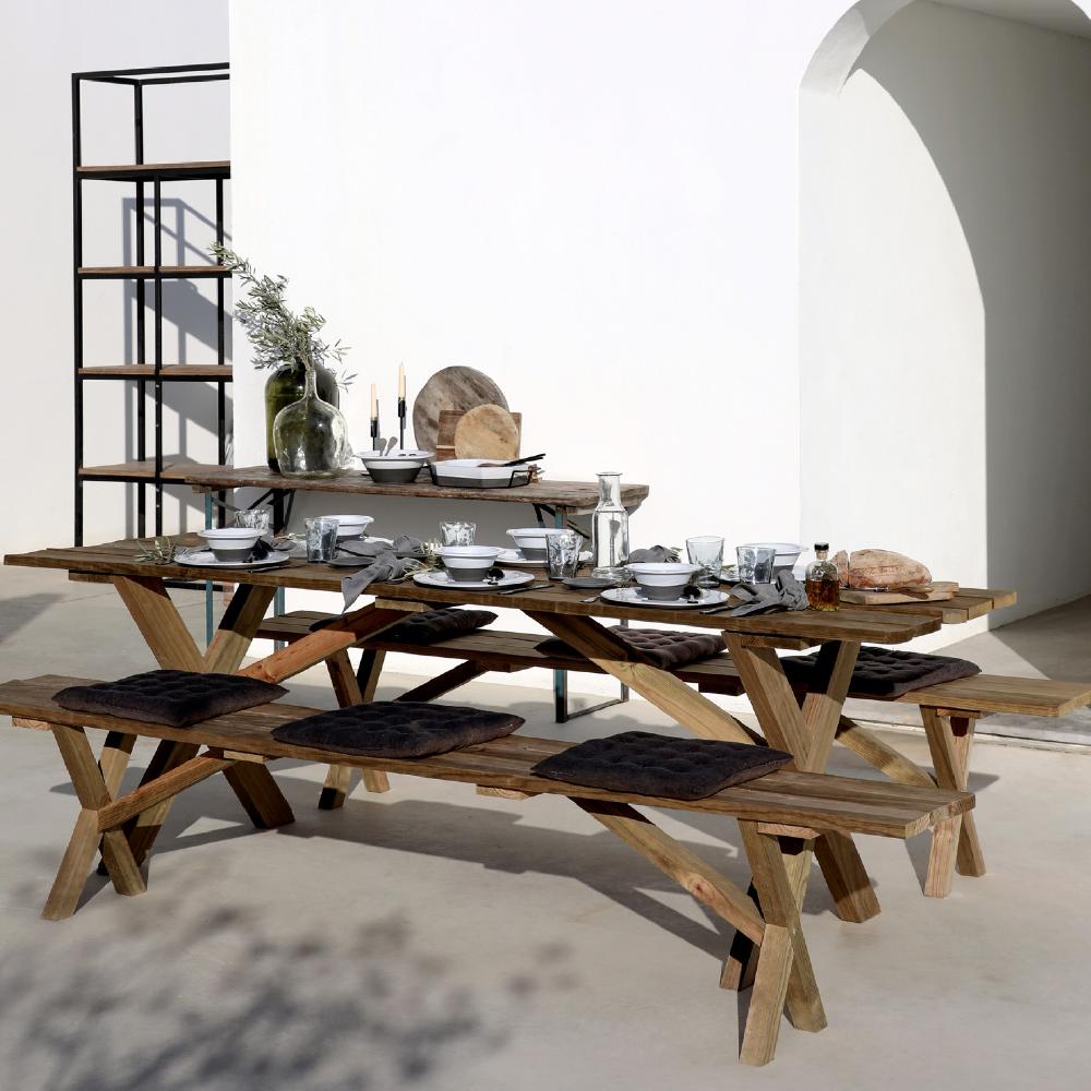 Costa Nova Octagonal Baker With Metallic Holder Plano