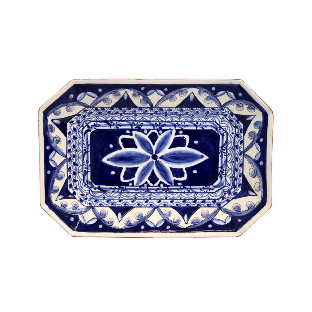 Costa Nova Octagonal Platter Alentejo Terracota Casafina By COSTA NOVA