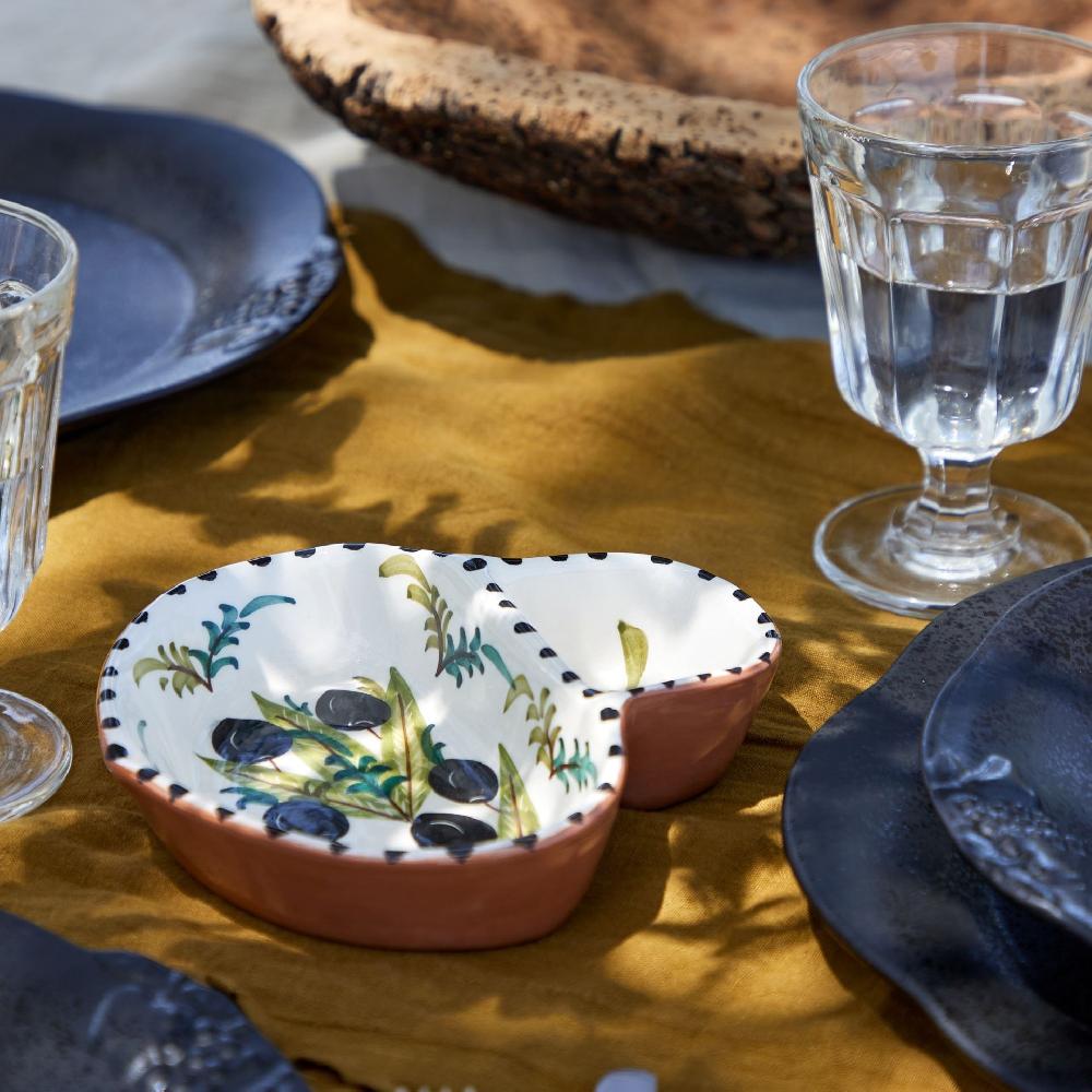 costa nova Olive Dish Alentejo Terracota Casafina by COSTA NOVA