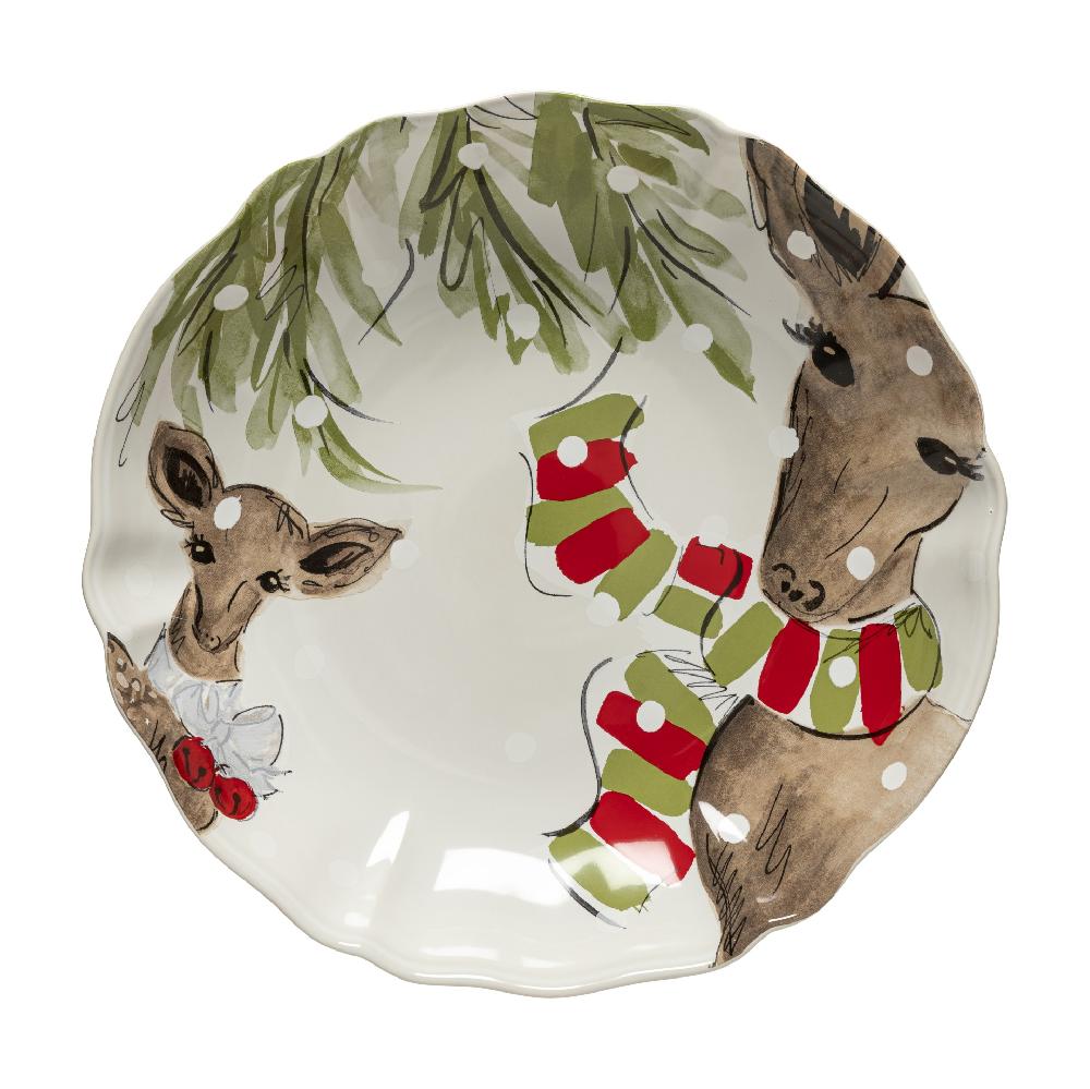 Costa Nova Pasta / Serving Bowl Deer Friends Casafina By COSTA NOVA