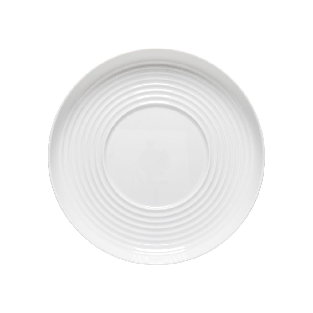 Costa Nova Porcelain Deep Round Wavy Plate Resonance