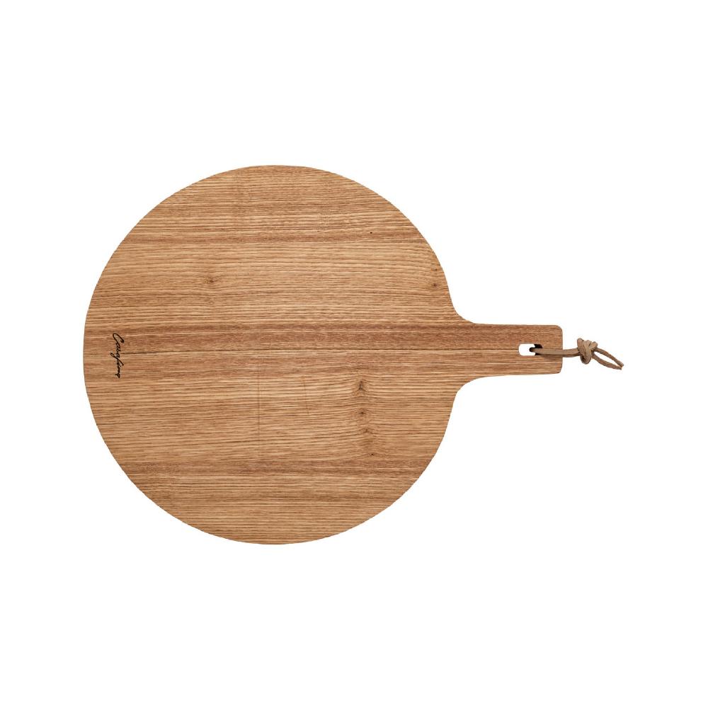 costa nova Round Oak Wood Cutting / Serving Board Oak Wood Boards by Casafina