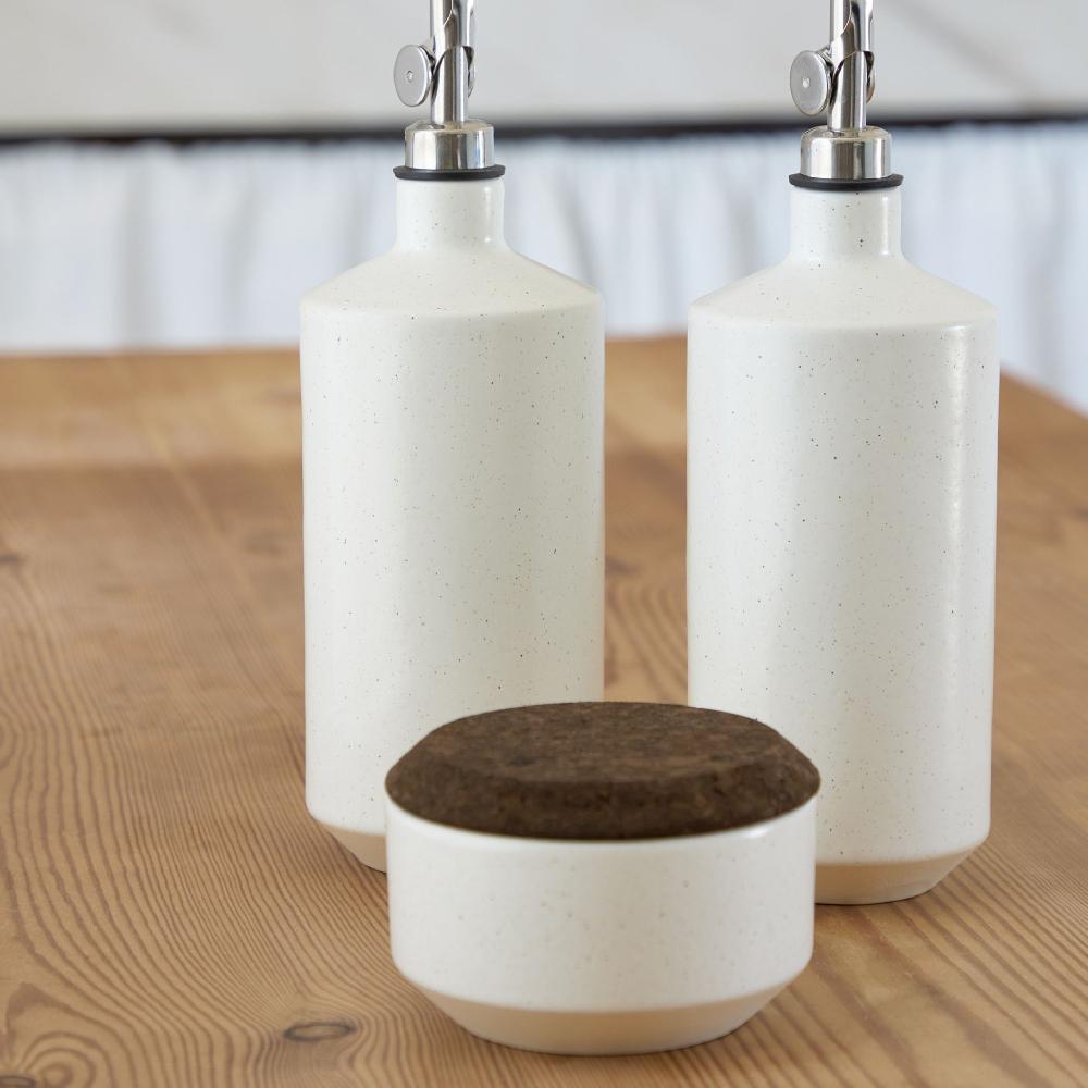 Costa Nova Salt Cellar With Smoked Cork Lid Modern Storage Casafina By COSTA NOVA