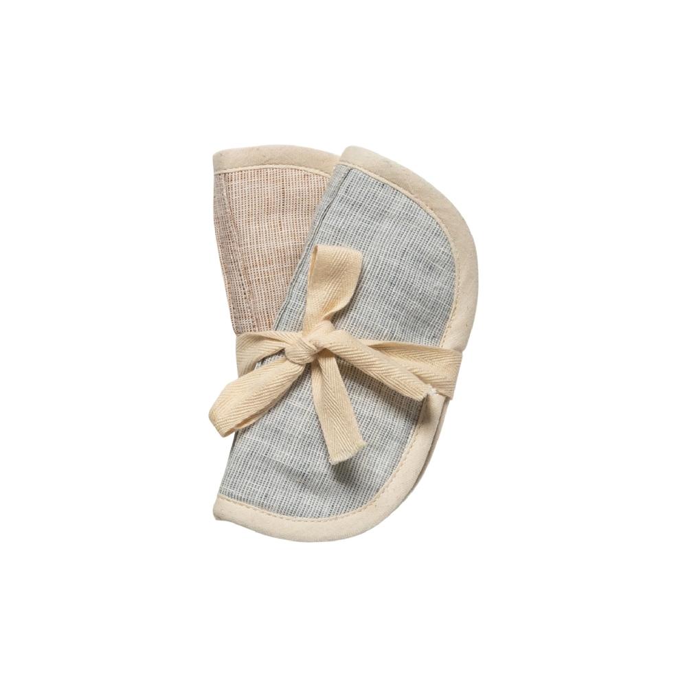 Costa Nova Set 2 Pot Holders Linen Carmela Casafina By COSTA NOVA