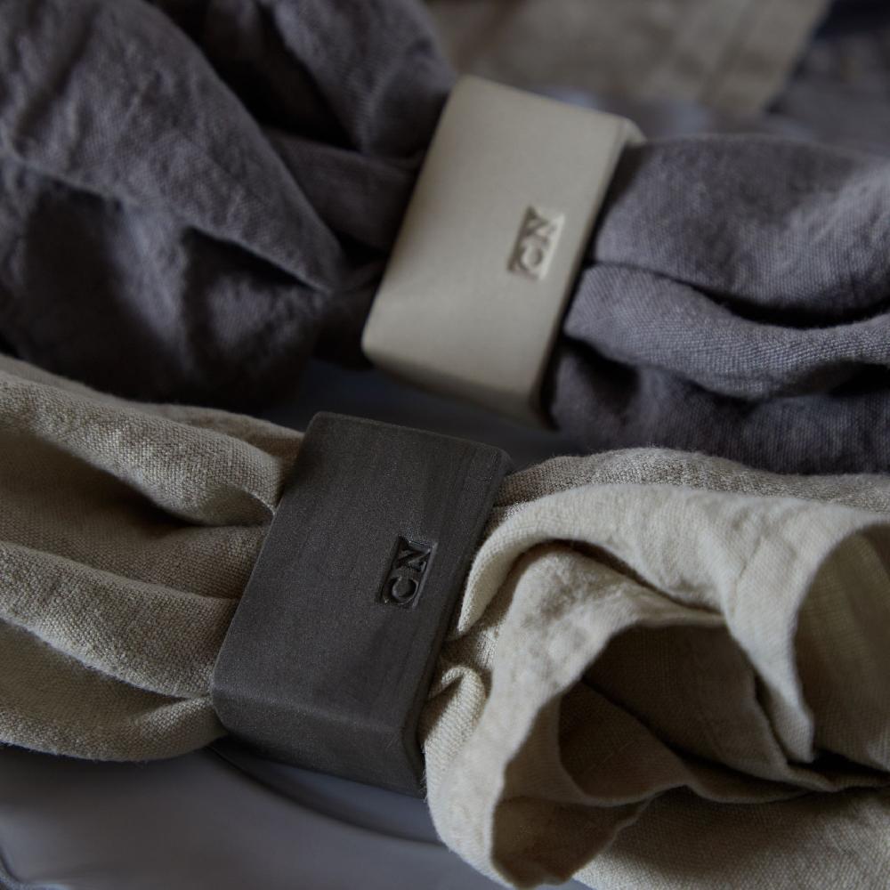 Costa Nova Set 4 Rectangular Ecogres Napkin Rings Napkin Ring - Eco Grés