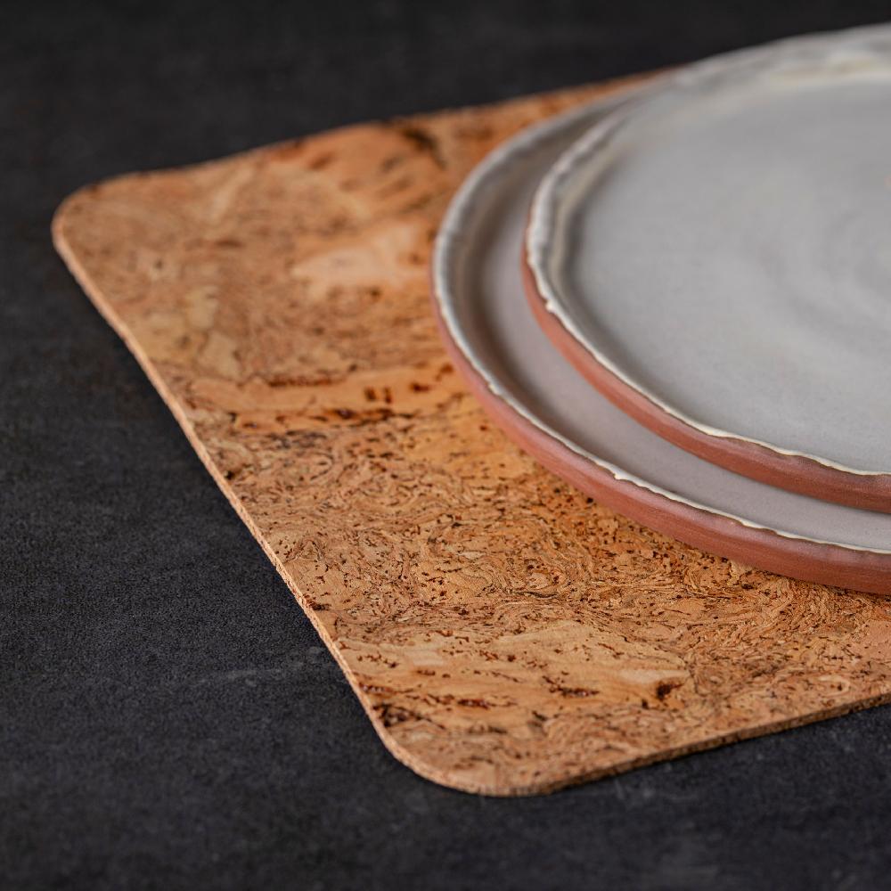 Costa Nova Set 4 Rectangular Placemats Cork Casafina By COSTA NOVA