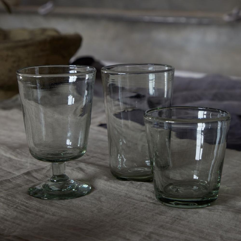 Costa Nova Set 6 Wine Glasses Recycled Glass Margarida