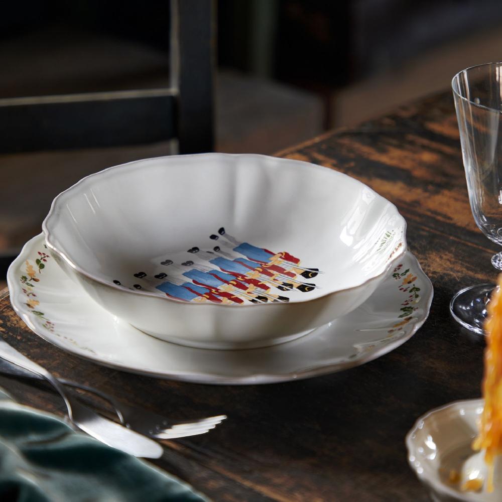 Costa Nova Soup / Pasta Bowl The Nutcracker Casafina By COSTA NOVA