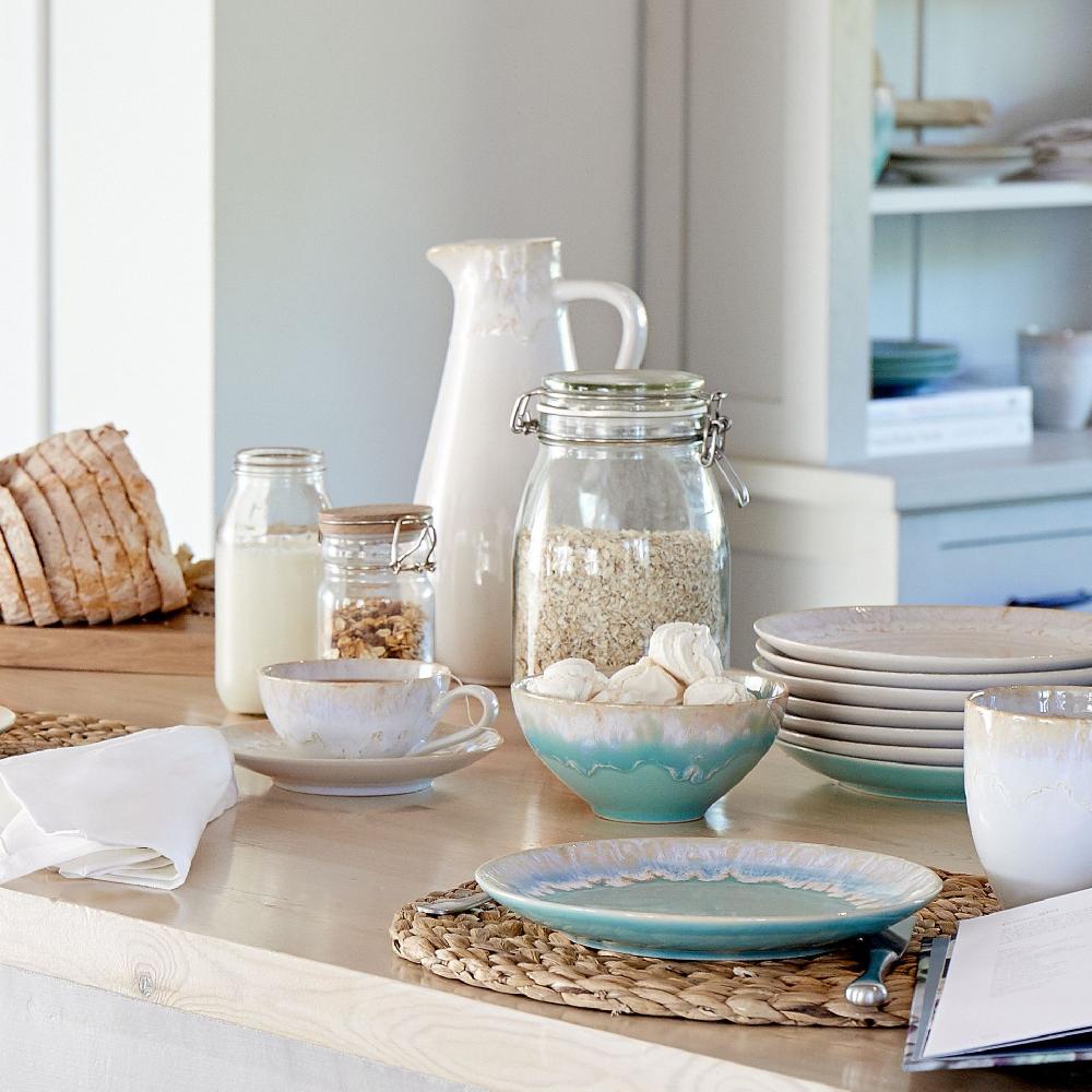 Costa Nova Tea Cup And Saucer Taormina Casafina By COSTA NOVA