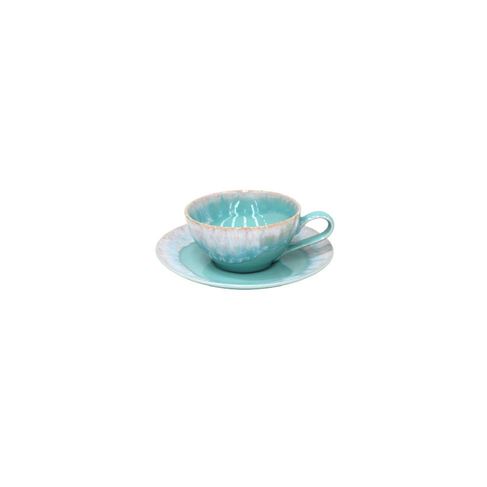 Costa Nova Tea Cup And Saucer Taormina Casafina By COSTA NOVA