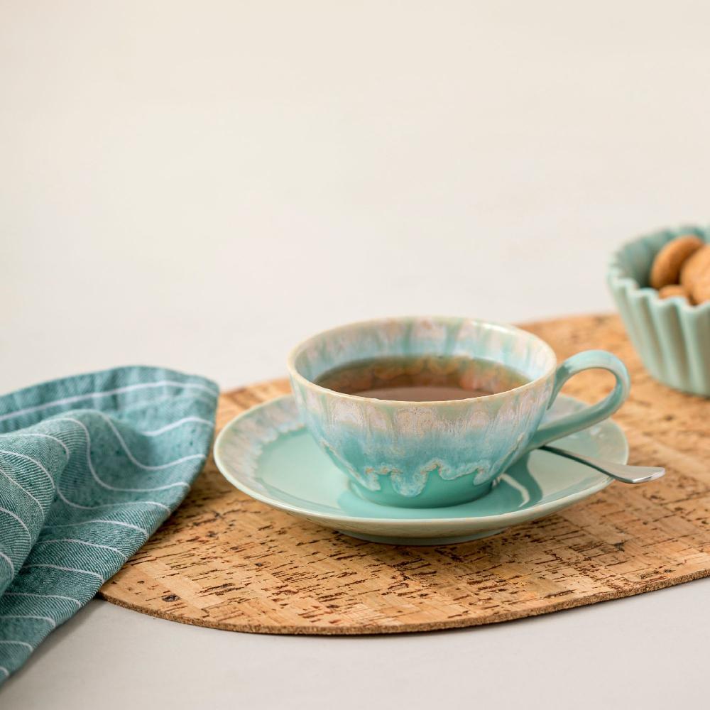 costa nova Tea Cup and Saucer Taormina Casafina by COSTA NOVA