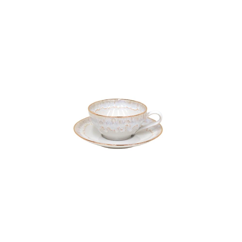 costa nova Tea Cup and Saucer Taormina Casafina by COSTA NOVA