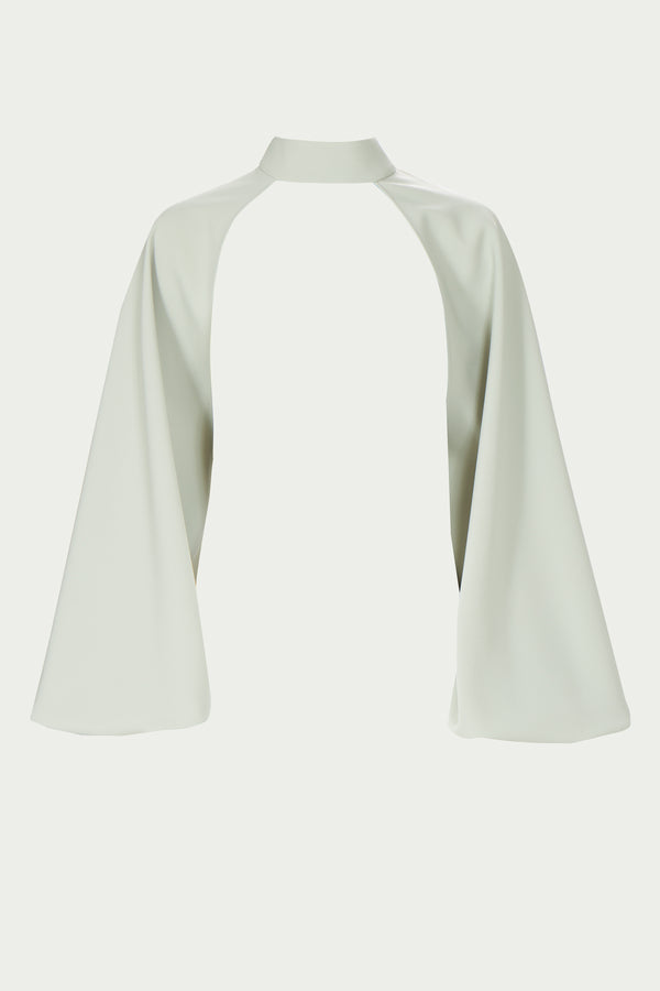 Costarellos Adair Crepe Bolero