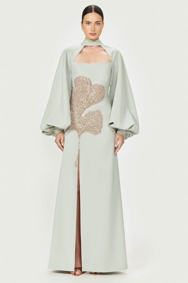 costarellos Adair Crepe Bolero