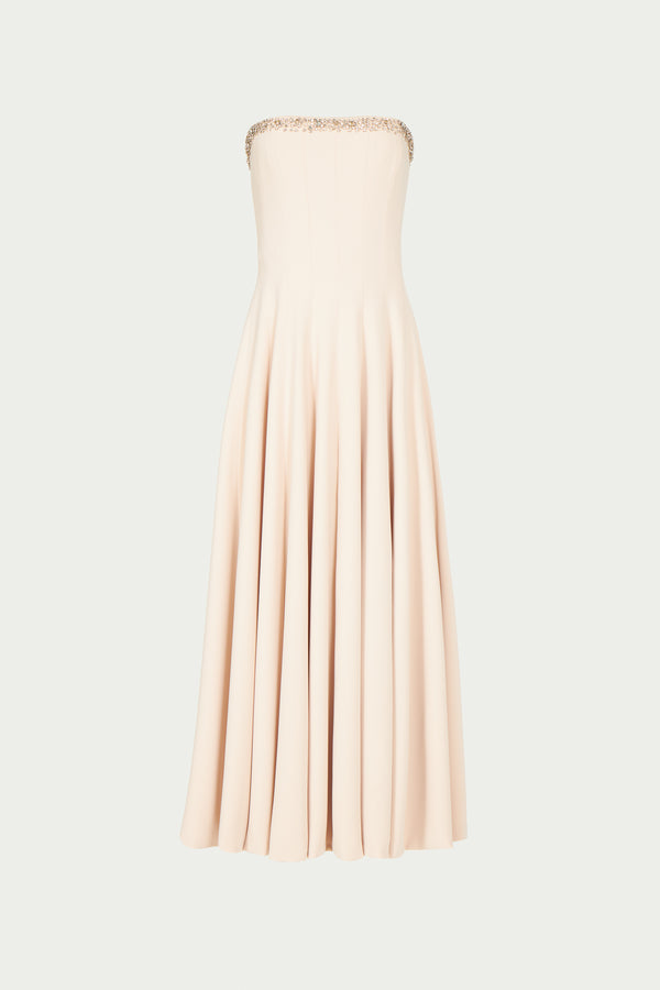 Costarellos Aldina Crepe Dress