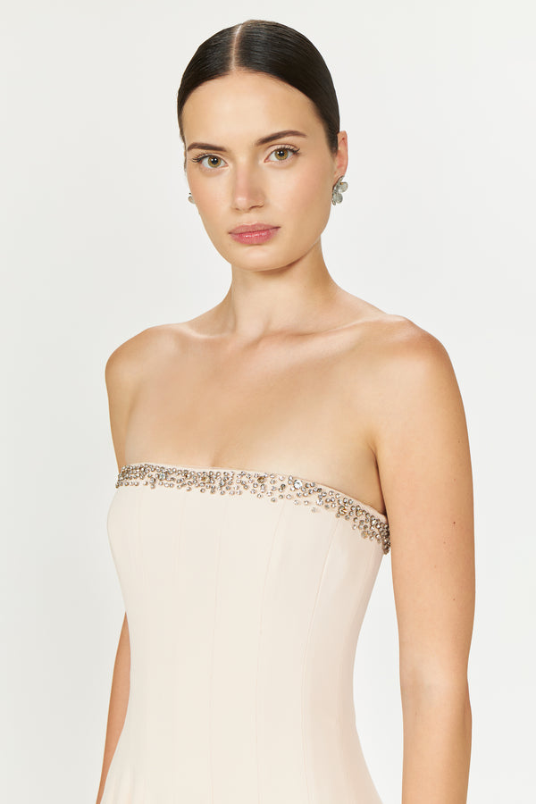 Costarellos Aldina Crepe Dress