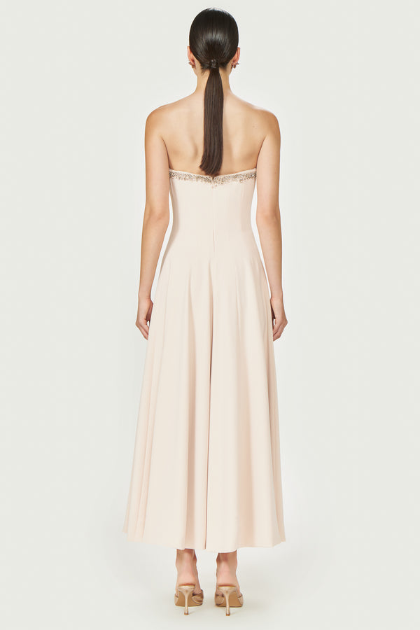 Costarellos Aldina Crepe Dress