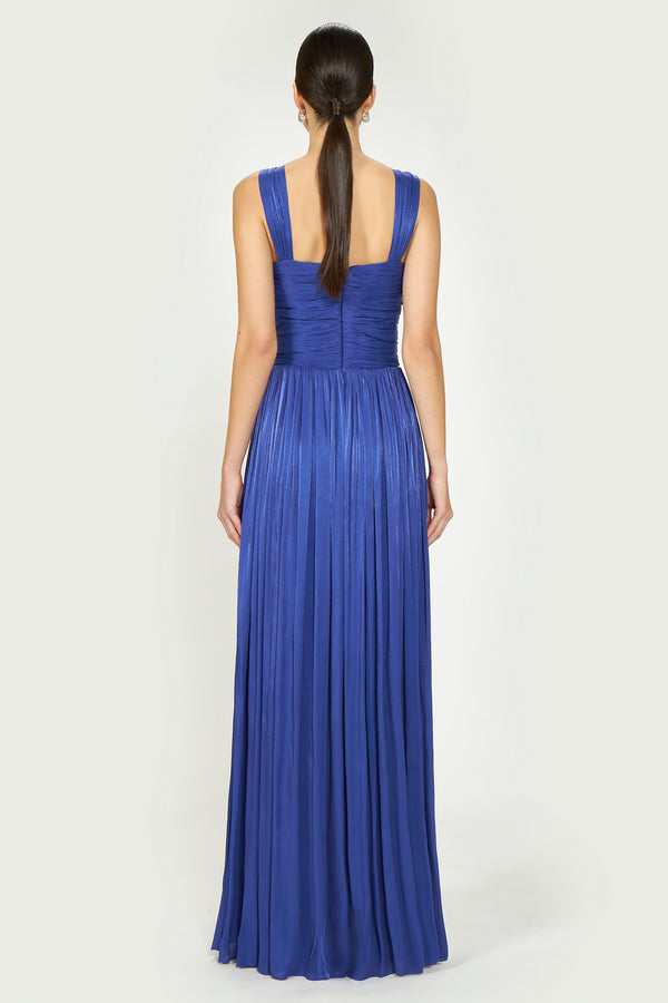 Costarellos Cavana Lurex Georgette Gown