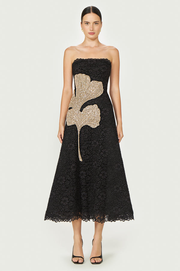costarellos Hallis Cotton Corded Lace Dress